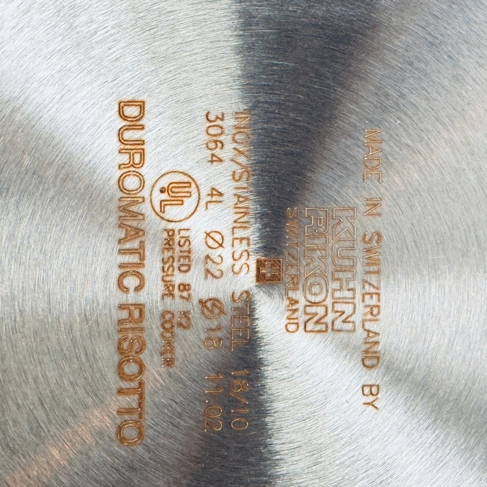 Kuhn Rikon Duromatic Risotto Cooker Swiss Stainless Steel Pressure Cooker NIB - Picture 11 of 16